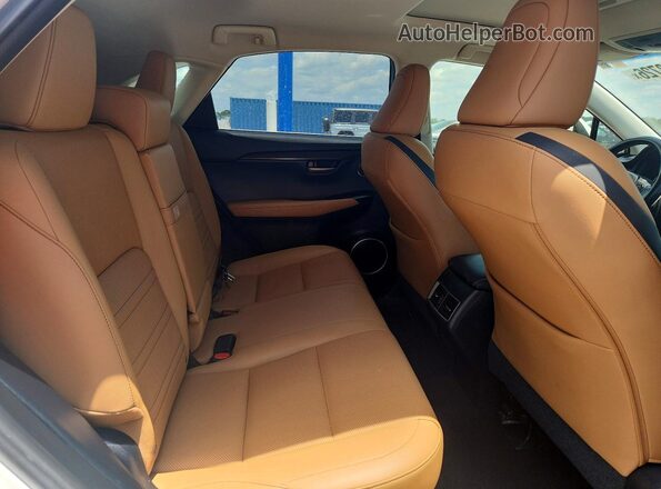 JTJYARBZ0H2075844 2017 LEXUS NX Белый Вид задней части салона