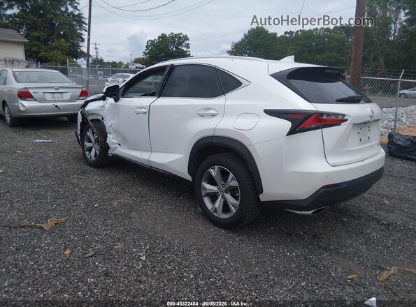 JTJYARBZ1H2072080 2017 LEXUS NX 200T White უკანა მარცხენა