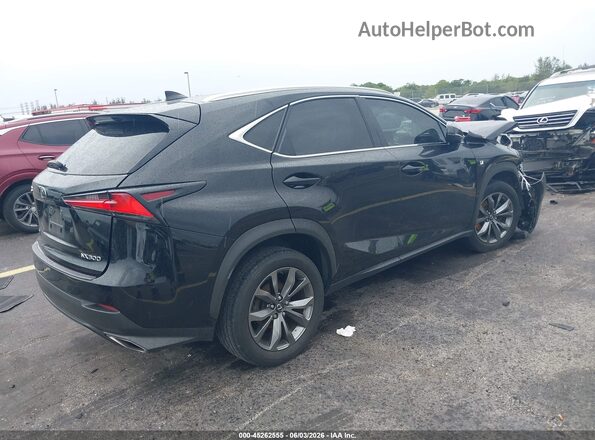 JTJYARBZ1K2144189 2019 LEXUS NX 300 Черный Задняя правая четверть