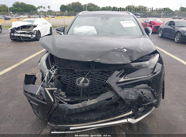 JTJYARBZ1K2144189 2019 LEXUS NX 300 Черный Вид спереди