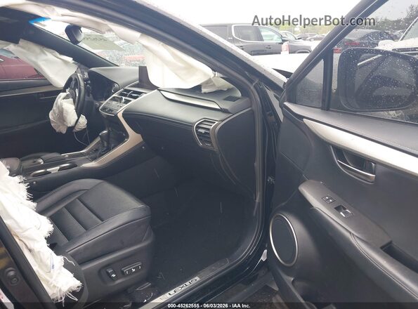 JTJYARBZ1K2144189 2019 LEXUS NX 300 Черный Вид салона спереди