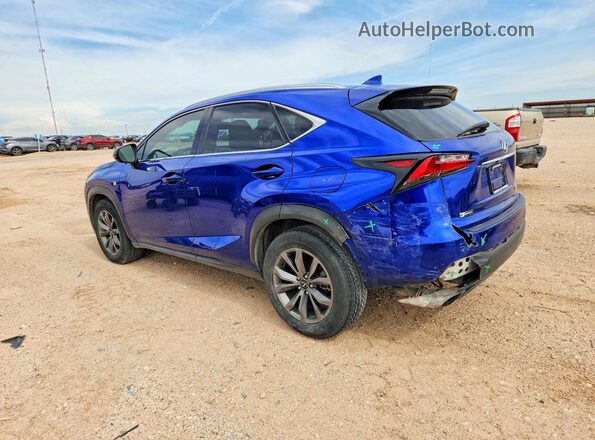 JTJYARBZ2H2082312 2017 LEXUS NX Blue უკანა მარცხენა