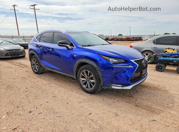 JTJYARBZ2H2082312 2017 LEXUS NX Blue წინა მარჯვენა