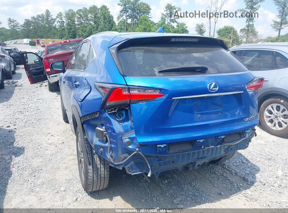 JTJYARBZ3G2028032 2016 LEXUS NX 200T Blue Tył lewy