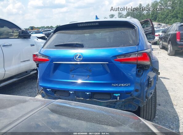 JTJYARBZ3G2028032 2016 LEXUS NX 200T Blue 