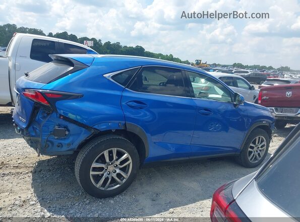 JTJYARBZ3G2028032 2016 LEXUS NX 200T Blue Widok wnętrza z tyłu