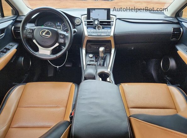 JTJYARBZ3G2040603 2016 LEXUS NX Black Widok deski rozdzielczej