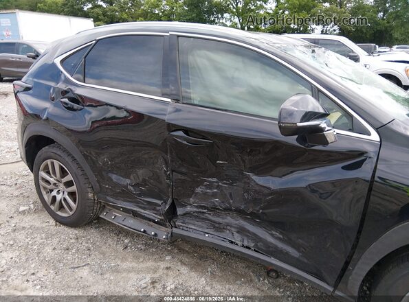 JTJYARBZ3G2047518 2016 LEXUS NX 200T Black Widok z przodu