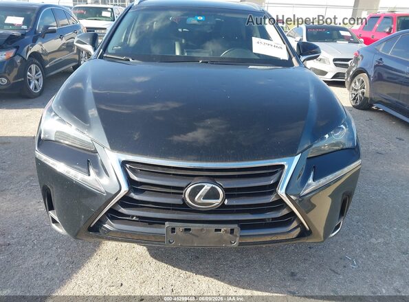 JTJYARBZ3H2056902 2017 LEXUS NX 200T Black Instrument cluster view