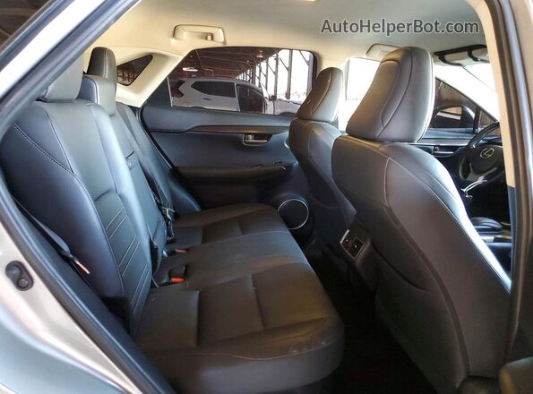 JTJYARBZ3H2075644 2017 LEXUS NX Silver Հետևի նստատեղերի տեսք
