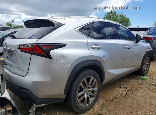 JTJYARBZ3H2077443 2017 LEXUS NX Silver უკანა მარჯვენა