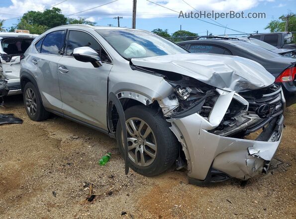 JTJYARBZ3H2077443 2017 LEXUS NX Silver წინა მარჯვენა