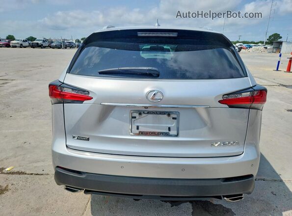 JTJYARBZ3H2078866 2017 LEXUS NX Silver Հետևի տեսք