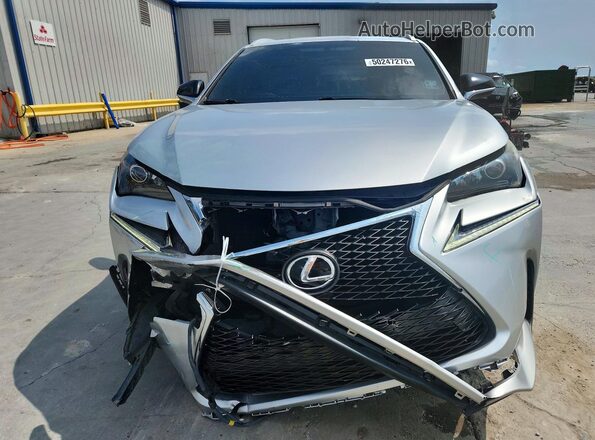 JTJYARBZ3H2078866 2017 LEXUS NX Silver Դիմացի տեսք