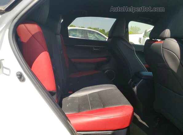 JTJYARBZ3K2143075 2019 LEXUS NX White Widok tylnych siedzeń