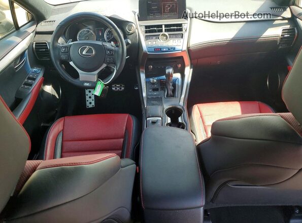JTJYARBZ3K2143075 2019 LEXUS NX White Widok deski rozdzielczej