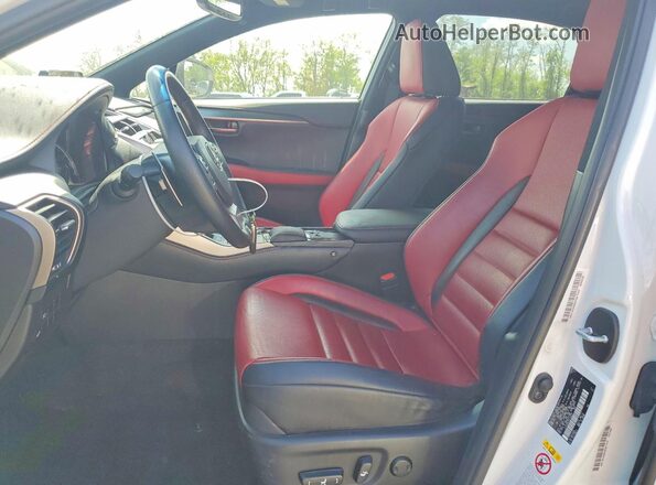 JTJYARBZ3K2143075 2019 LEXUS NX White Widok wnętrza z przodu