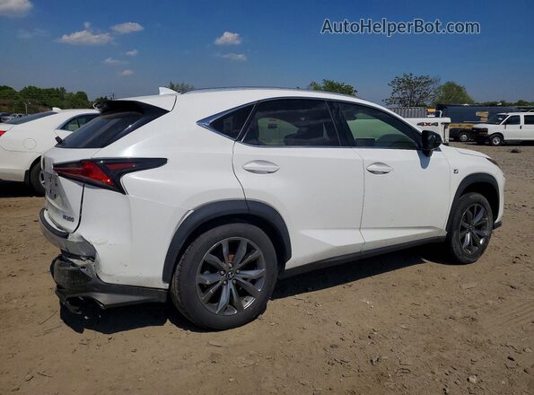 JTJYARBZ3K2143075 2019 LEXUS NX White Tył prawy