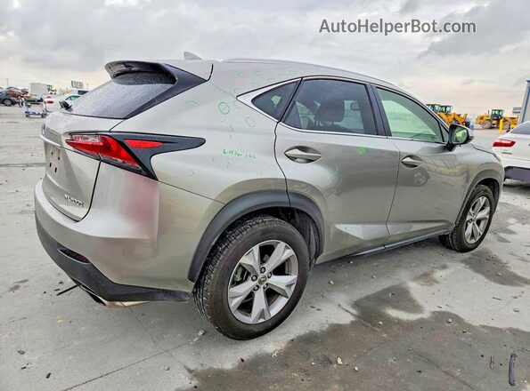 JTJYARBZ4H2080609 2017 LEXUS NX Серебряный Задняя правая четверть