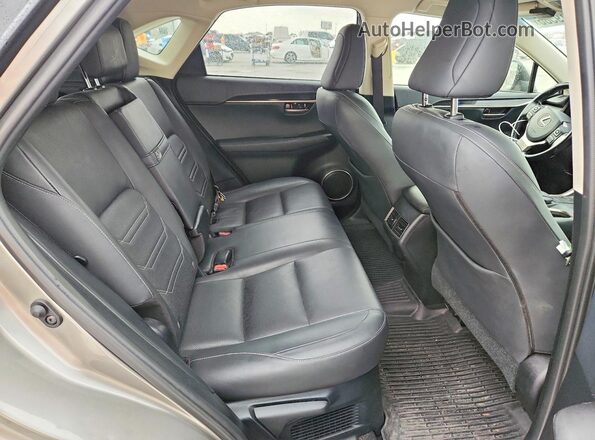JTJYARBZ4H2080609 2017 LEXUS NX Серебряный Вид задних сидений