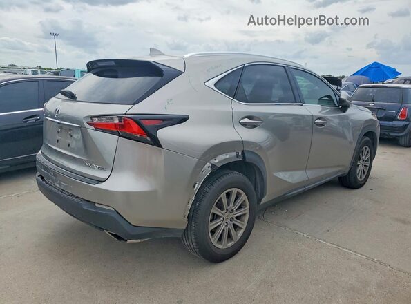 JTJYARBZ5G2029537 2016 LEXUS NX Gray Задня права чверть