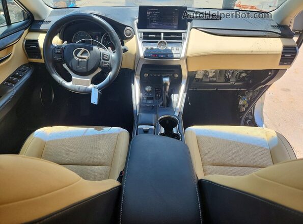 JTJYARBZ5K2120252 2019 LEXUS NX Silver Առջևի վահանակի տեսք