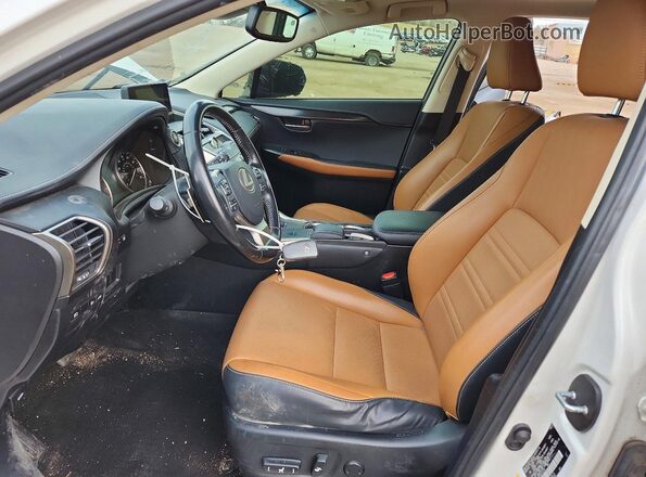 JTJYARBZ5K2157107 2019 LEXUS NX Белый Вид салона спереди