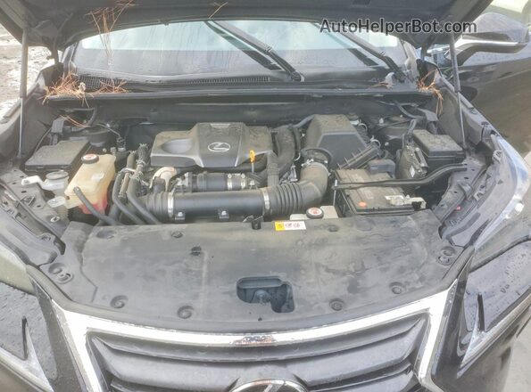 JTJYARBZ6H2062032 2017 LEXUS NX Black ძრავის განყოფილების ხედი
