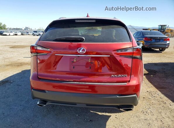 JTJYARBZ7G2033296 2016 LEXUS NX Burgundy 