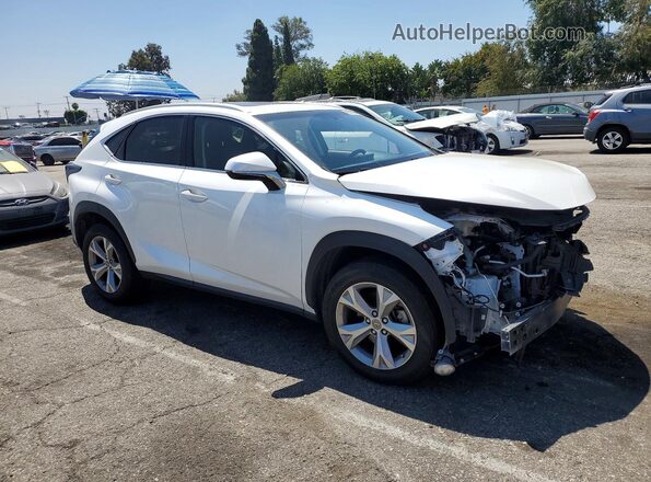 JTJYARBZ7H2055493 2017 LEXUS NX Белый Передняя правая четверть