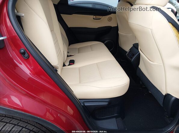 JTJYARBZ8G2026809 2016 LEXUS NX 200T Red Vista de la etiqueta del VIN