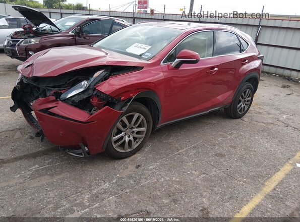 JTJYARBZ8G2026809 2016 LEXUS NX 200T Red Vista tres cuartos delantera izquierda