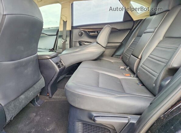 JTJYARBZXG2045488 2016 LEXUS NX Black Widok wnętrza z tyłu
