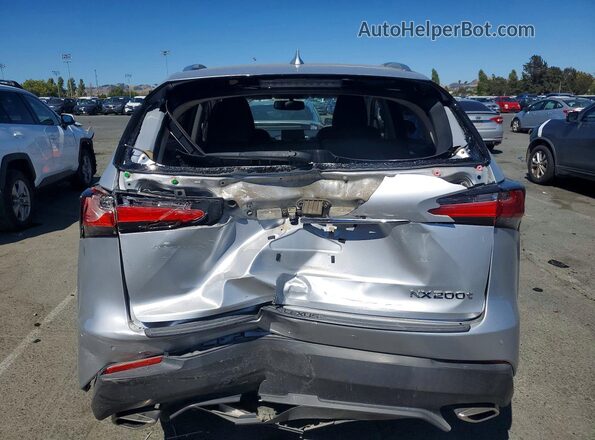 JTJYARBZXH2051115 2017 LEXUS NX Серебряный Вид сзади