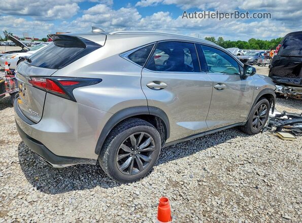 JTJYARBZXH2074569 2017 LEXUS NX Серебряный Задняя правая четверть