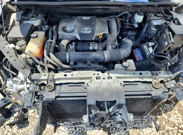 JTJYARBZXH2074569 2017 LEXUS NX Серебряный Вид подкапотного пространства