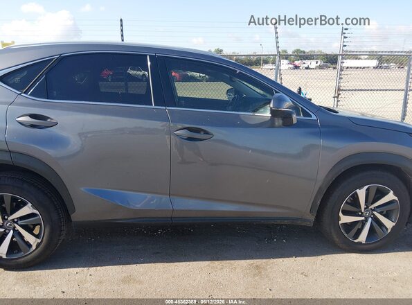 JTJYARBZXJ2099414 2018 LEXUS NX 300 Gray Widok wnętrza z tyłu