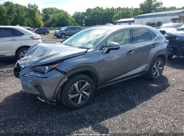 JTJYARBZXK2118786 2019 LEXUS NX300 Light Blue Front left