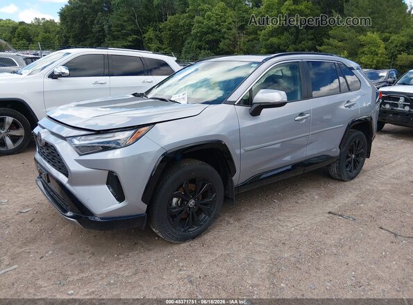 JTM16RFV0SD159512 2025 TOYOTA RAV4 HYBRID Silver Vista tres cuartos delantera izquierda