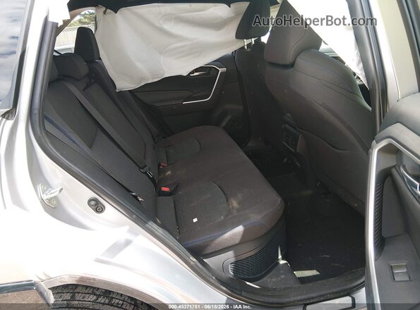JTM16RFV0SD159512 2025 TOYOTA RAV4 HYBRID Silver Vista de la etiqueta del VIN