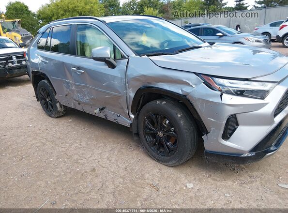 JTM16RFV0SD159512 2025 TOYOTA RAV4 HYBRID Silver Vista frontal