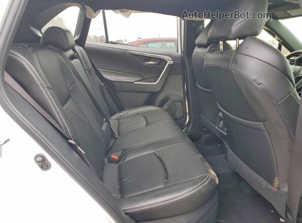 JTM16RFV1PD546657 2023 TOYOTA RAV4 White Widok wnętrza z tyłu