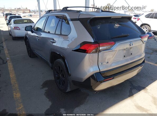 JTM16RFV3ND059585 2022 TOYOTA RAV4 HYBRID Silver Задня ліва чверть