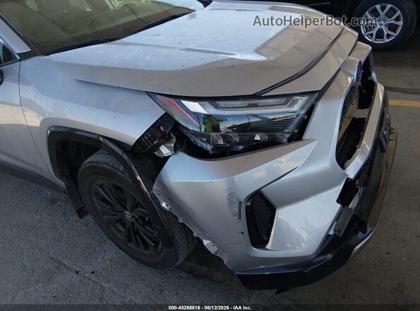 JTM16RFV3ND059585 2022 TOYOTA RAV4 HYBRID Silver Панорамний вид салону 360°