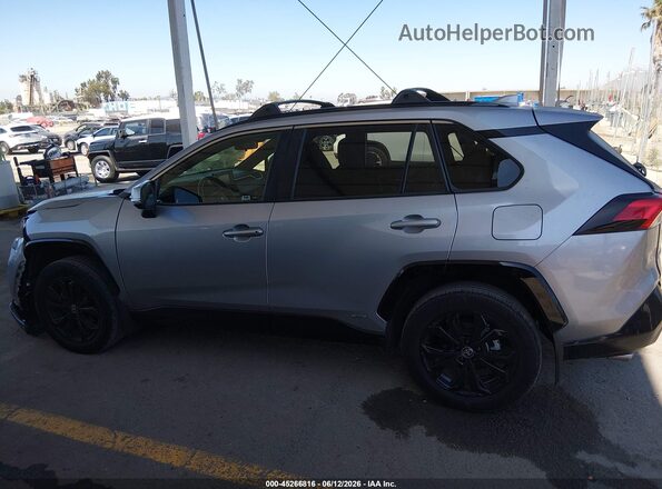 JTM16RFV3ND059585 2022 TOYOTA RAV4 HYBRID Silver 