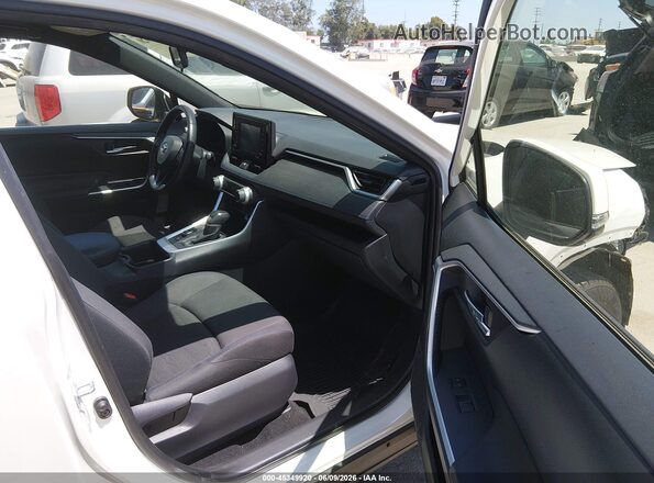 JTM16RFV3NJ022683 2022 TOYOTA RAV4 HYBRID White Սալոնի դիմացի տեսք