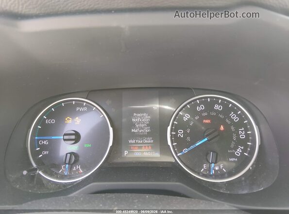 JTM16RFV3NJ022683 2022 TOYOTA RAV4 HYBRID White Հետևի նստատեղերի տեսք