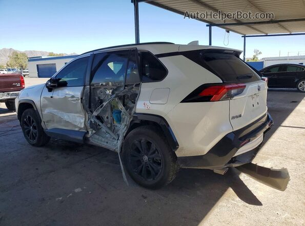 JTM16RFV5ND075979 2022 TOYOTA RAV4 White Rear left
