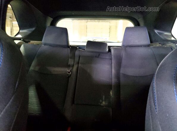 JTM16RFV6ND077143 2022 TOYOTA RAV4 Blue Rear seats view