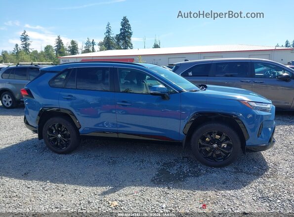 JTM16RFV6RD149755 2024 TOYOTA RAV4 HYBRID Blue Widok wnętrza z tyłu